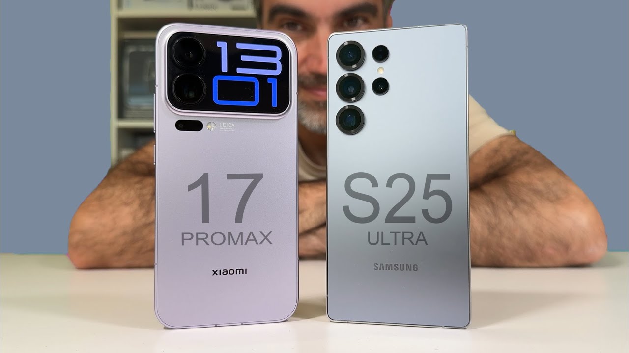 Xiaomi 17 Pro Max vs Samsung Galaxy S25 Ultra | ¿CUÁL ES MEJOR?