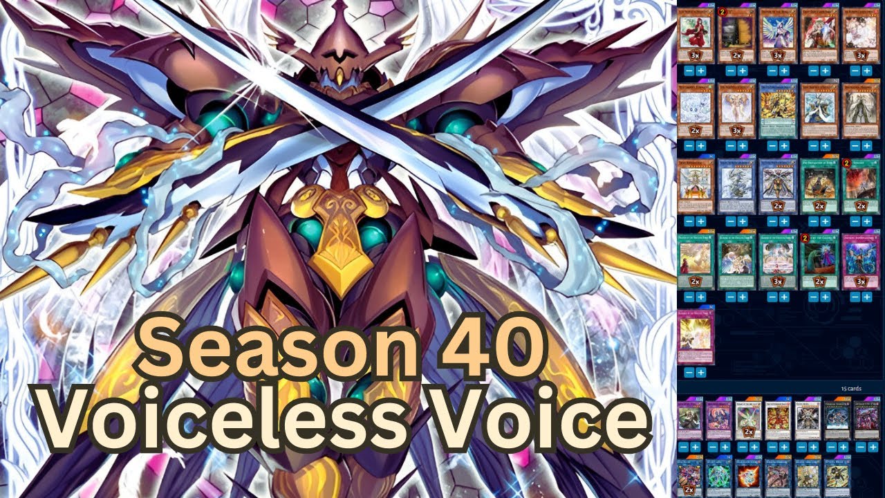 Voiceless Voice - Master 1 - April 2025  [Master Duel Season 40]