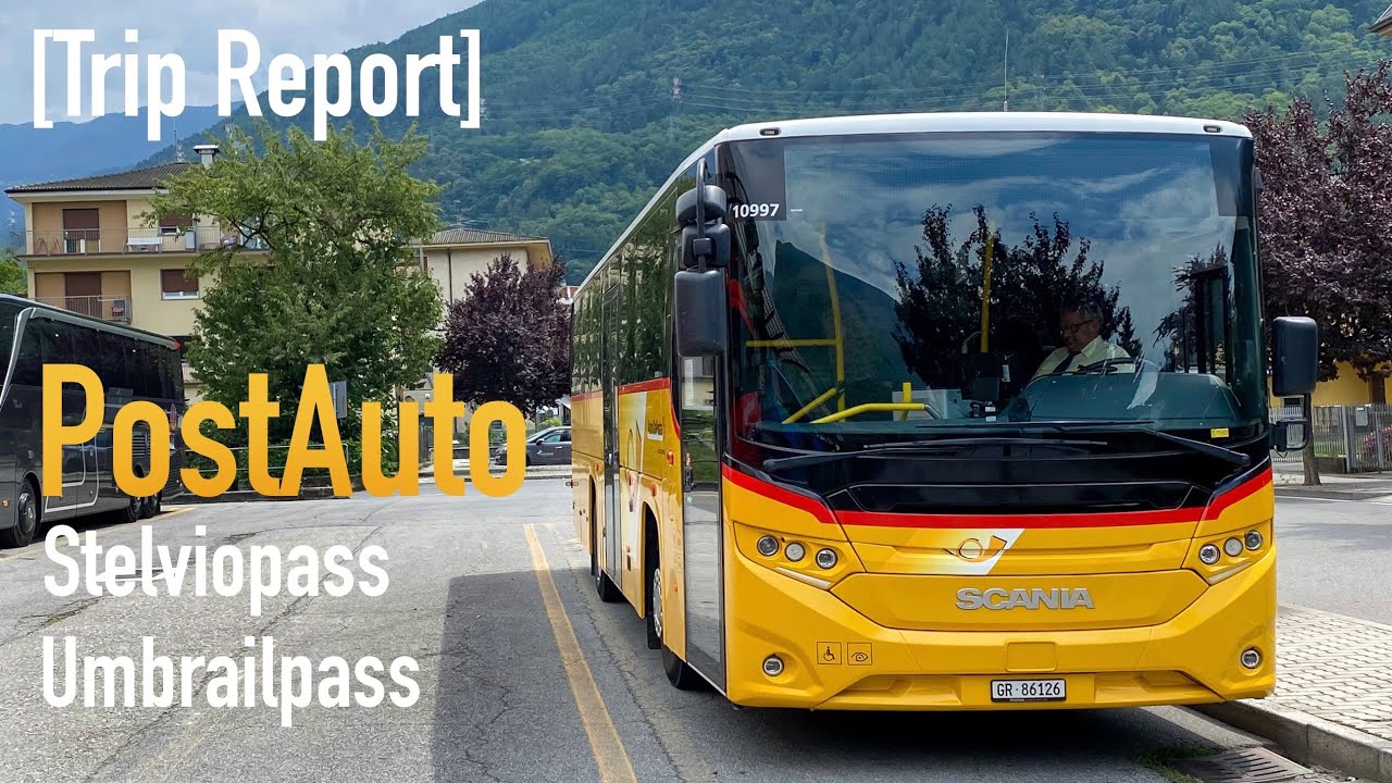 [TRIP REPORT 03] PostAuto Tirano - Stelvio - Umbrail - Müstair | Scania Interlink | Stilfserjoch