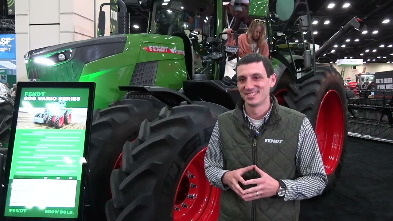 Fendt rolls out redesigned 800 Vario tractor