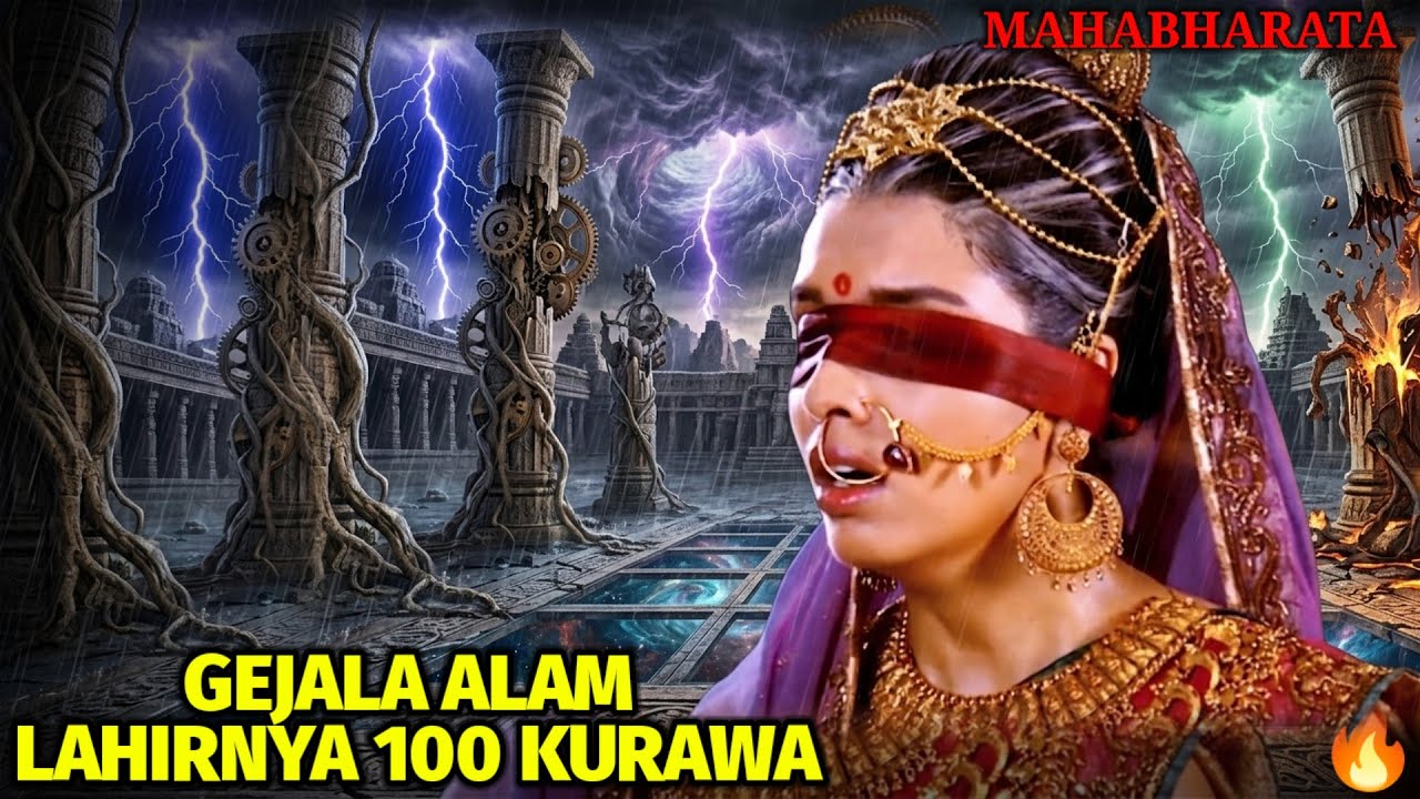 LAHIRNYA 100 KURAWA SIMBOL ANGKARA MURKA - MAHABHARATA BAHASA INDONESIA