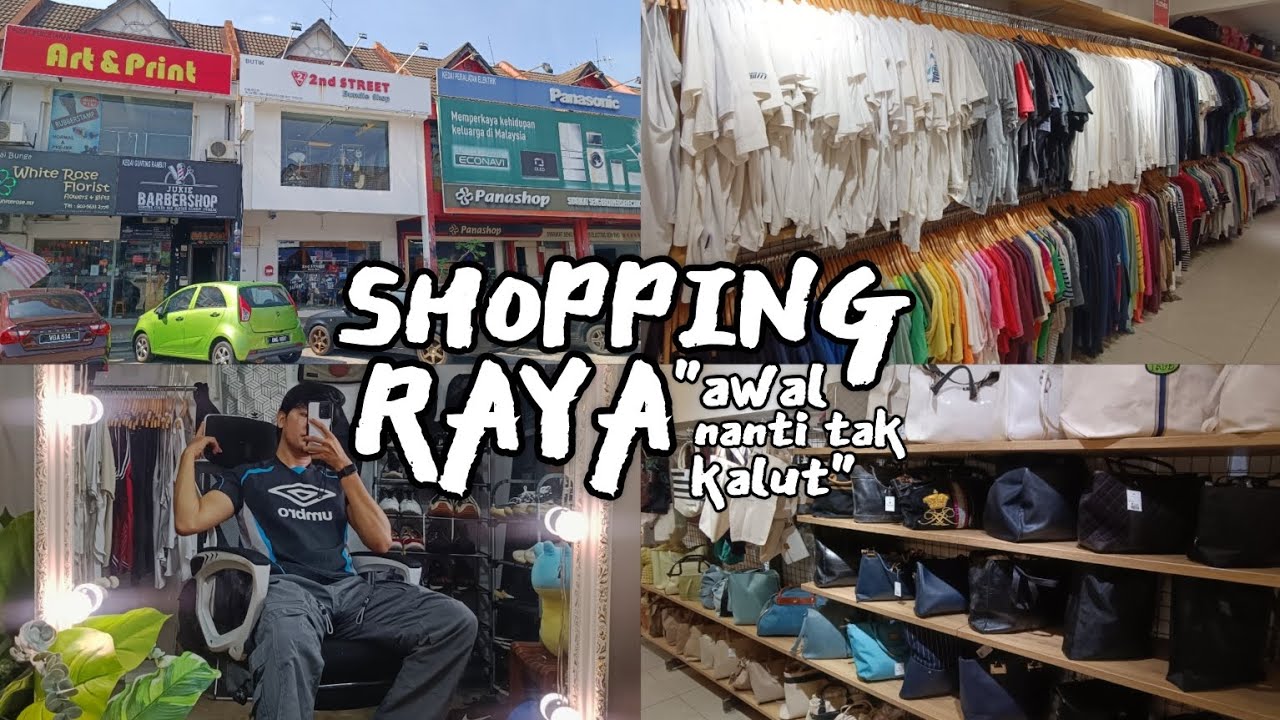 SHOPPING RAYA DI 2nd Street SS15 Bundle Shop || INTROVERT LIVING ALONE Vlog