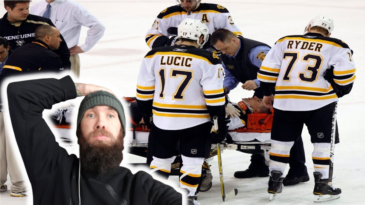 NHL Newbie Reacts To Big Hits Reaction