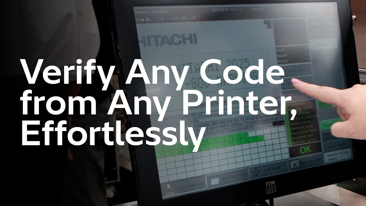 How to Instantly Verify Printer Codes with Hitachi MC-20