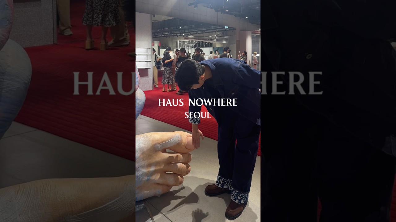 HAUS NOWHERE SEONGSU is magical. ❤️