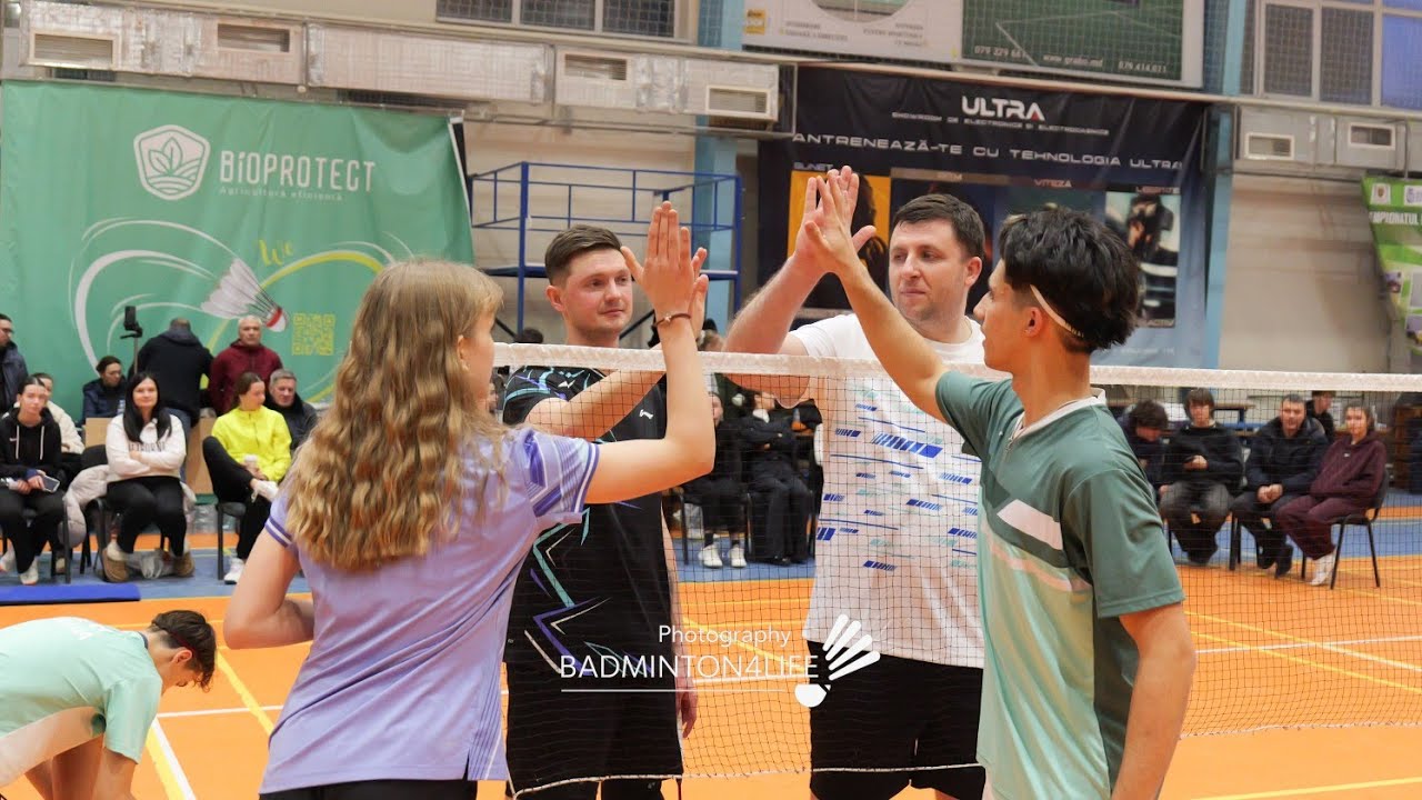 Iarna Chisinau 2026 Final MD Open D.Nita/I.Seico vs Y.Rakovchen/D.Dmitriev 2:0 #badminton #Moldova