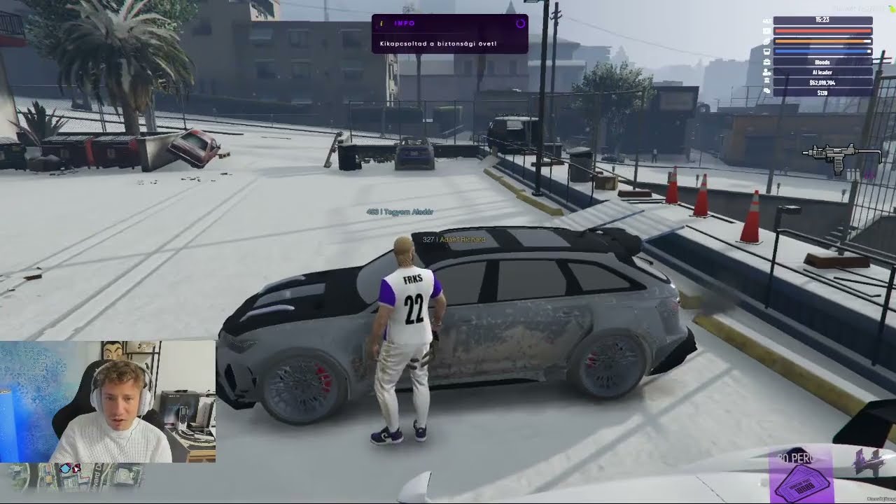 GTA V RP HORIZON ROLEPLAY 2023.11.26 SOMPIR PAPA KIRABLÁSA!!