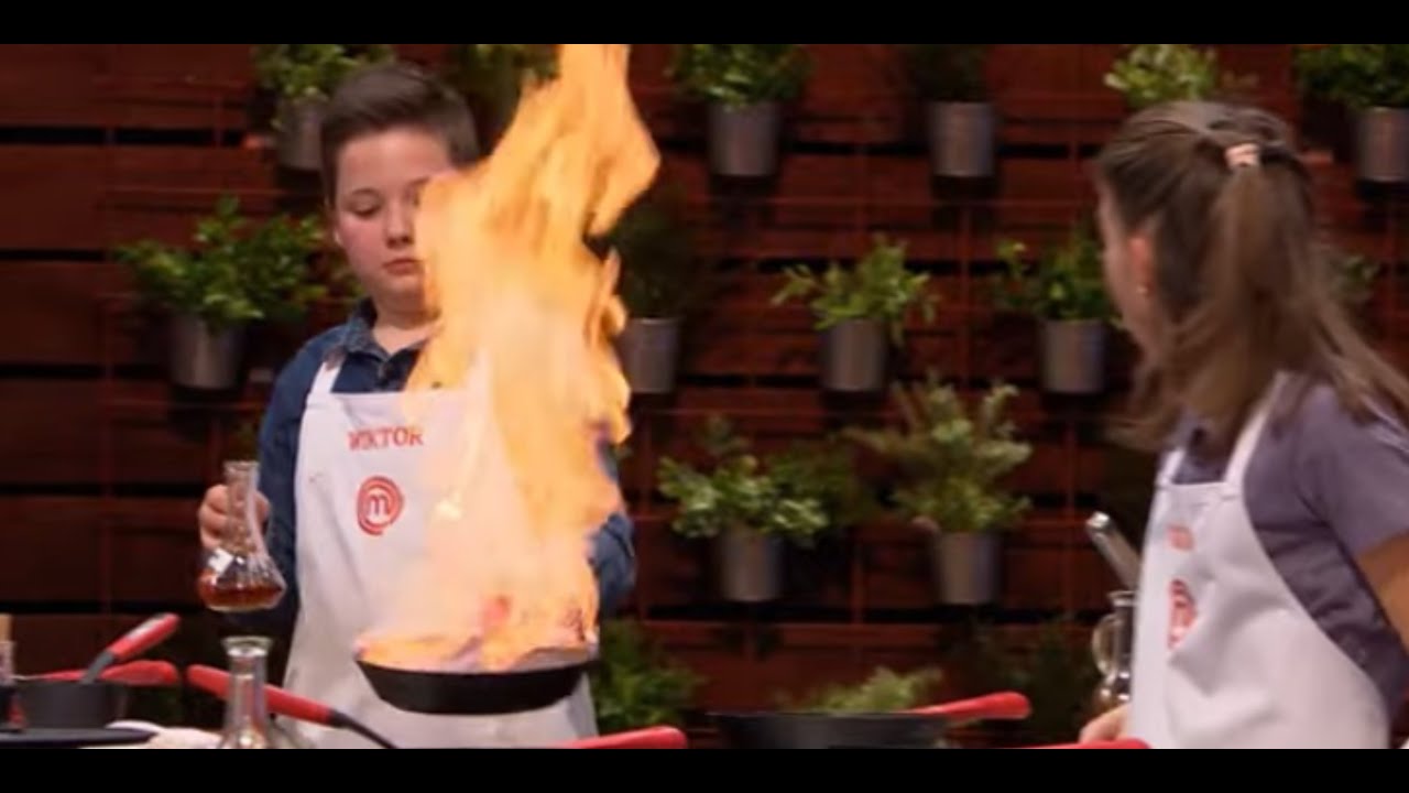 Wiktor zrobił coś, co tylko prawdziwi kucharze potrafią zrobić :) [MasterChef Junior]