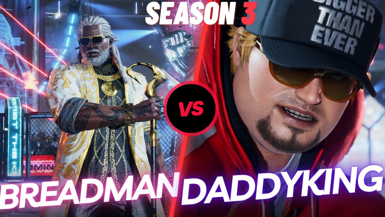 Tekken 8 | Daddyking (Bob) VS Breadman (Leroy) Player Match