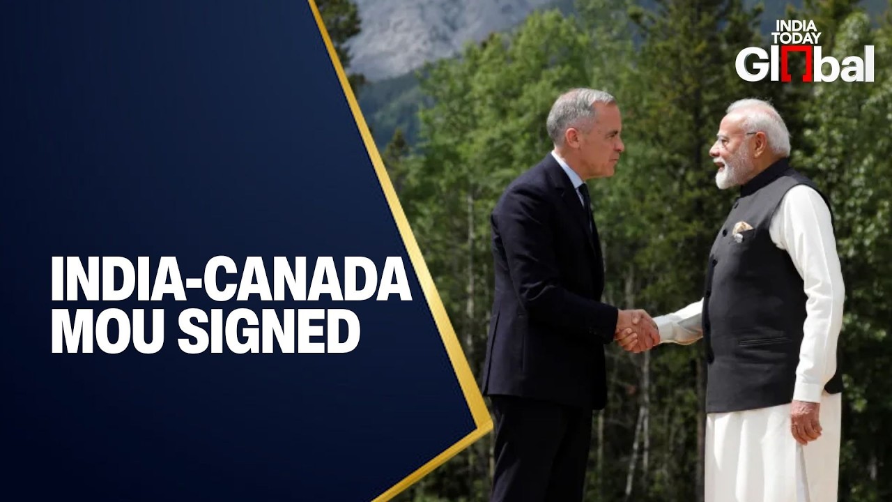 LIVE: India-Canada MoUs Signed, PM Modi and Mark Carney Discuss Trade & Ties