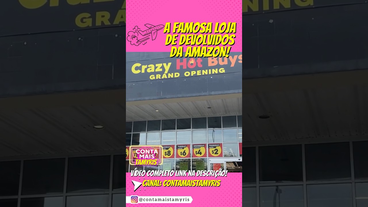 🚨 AS FAMOSAS lojas de DEVOLVIDOS DA AMAZON😱