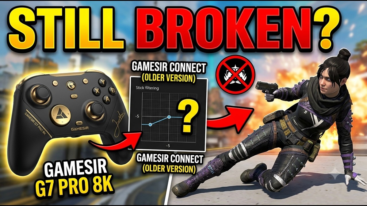 Is GameSir G7 Pro 8K Stick Filtering Cheating?