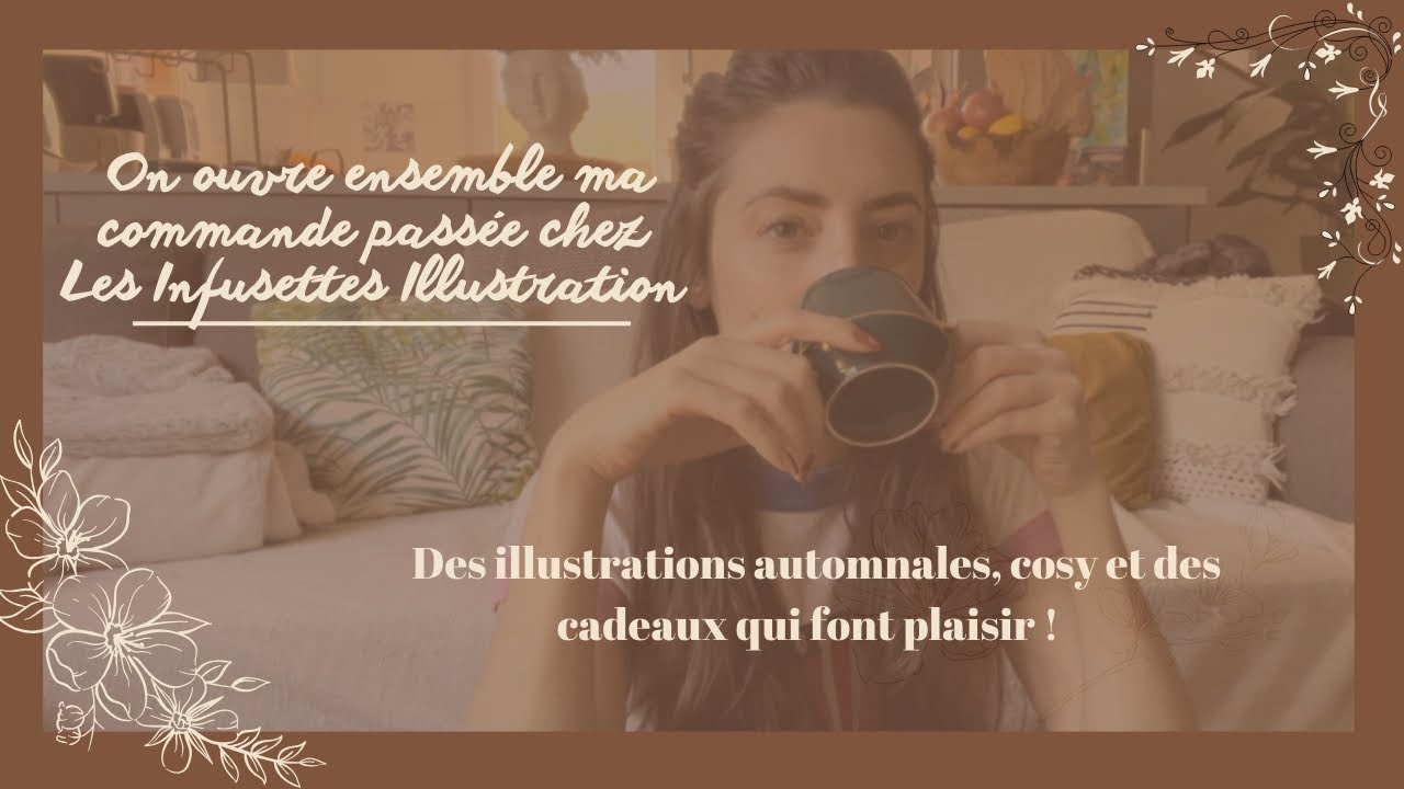 On ouvre ensemble ma commande d’iillustrations automnales by @lesinfusettesillustration 🍁🍂🍃