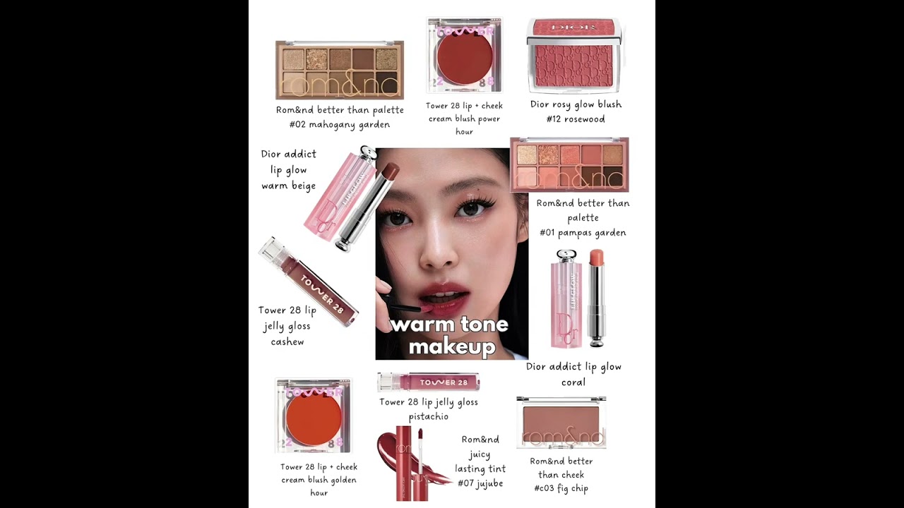 COOL TONE & WARM TONE Makeup pt. 2