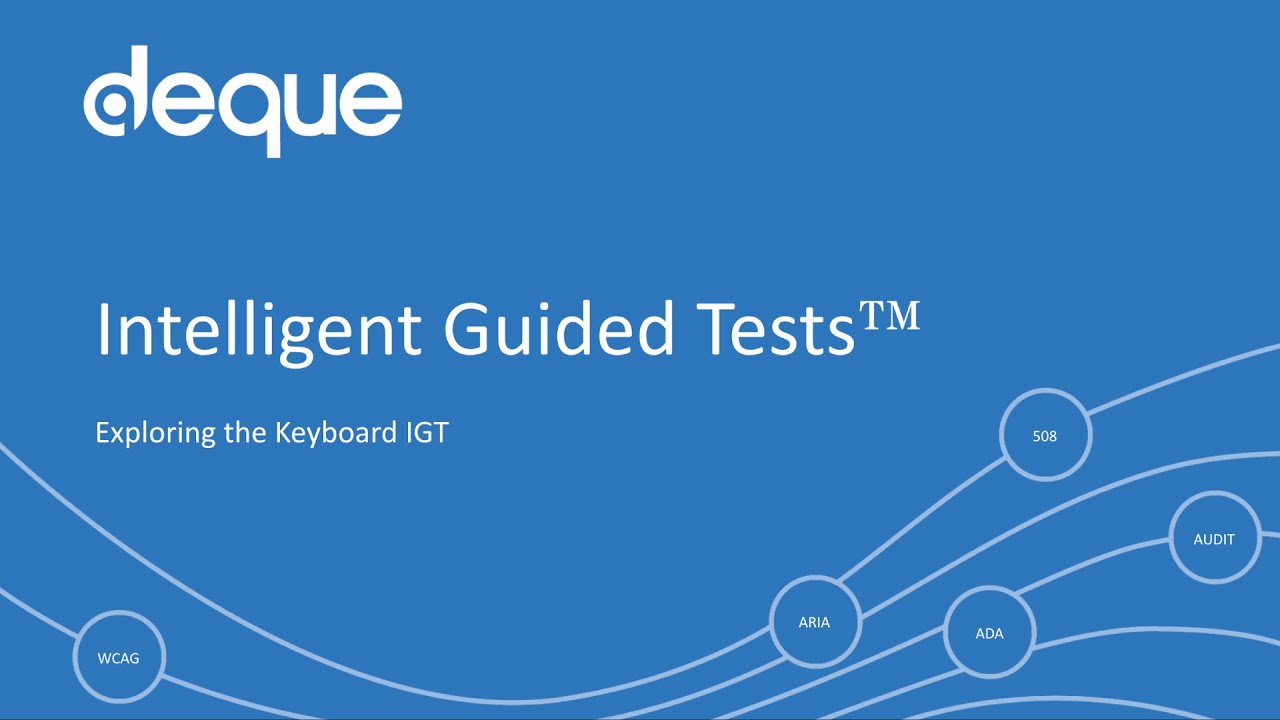 Keyboard guided accessibility test - axe DevTools Extension