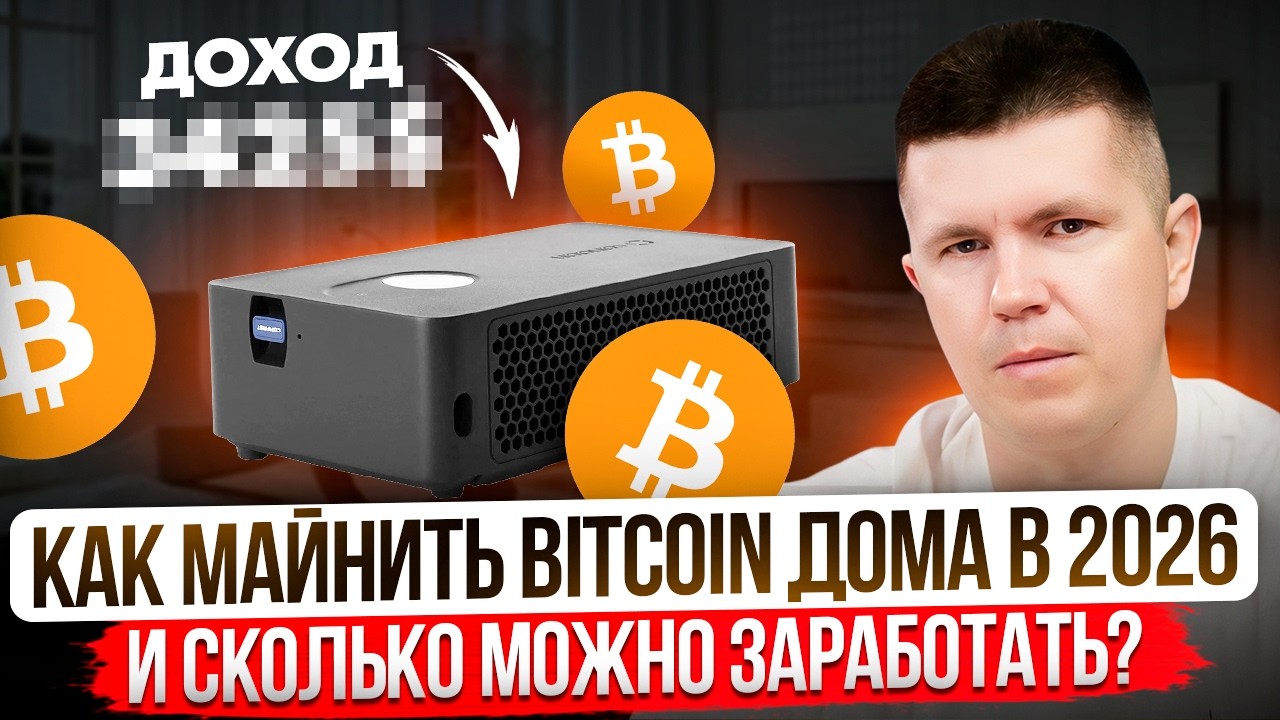 Как майнить Bitcoin дома в 2026 и сколько можно заработать?