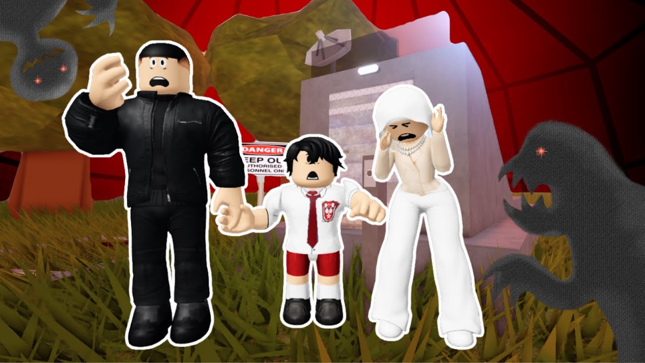 KELUARGA BOKIR TERJEBAK DI BUNKER MONSTER‼️Dangerous Night Roblox Indonesia