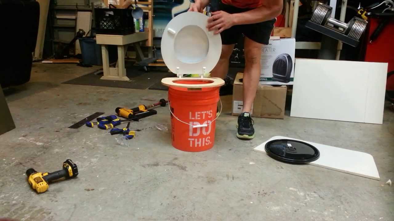 Portable toilet for $15