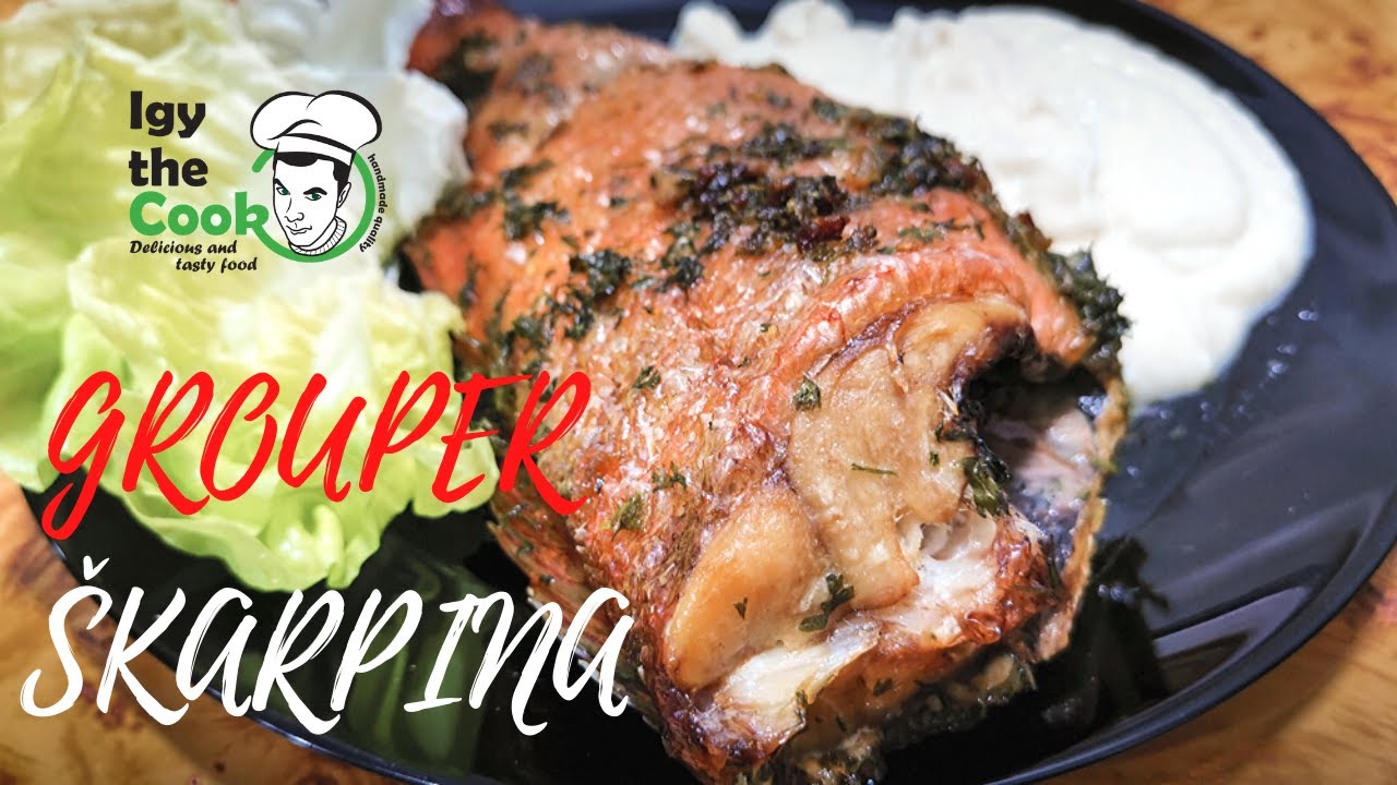 &Scaron;KARPINA sa pireom od KARFIOLA - Red Grouper