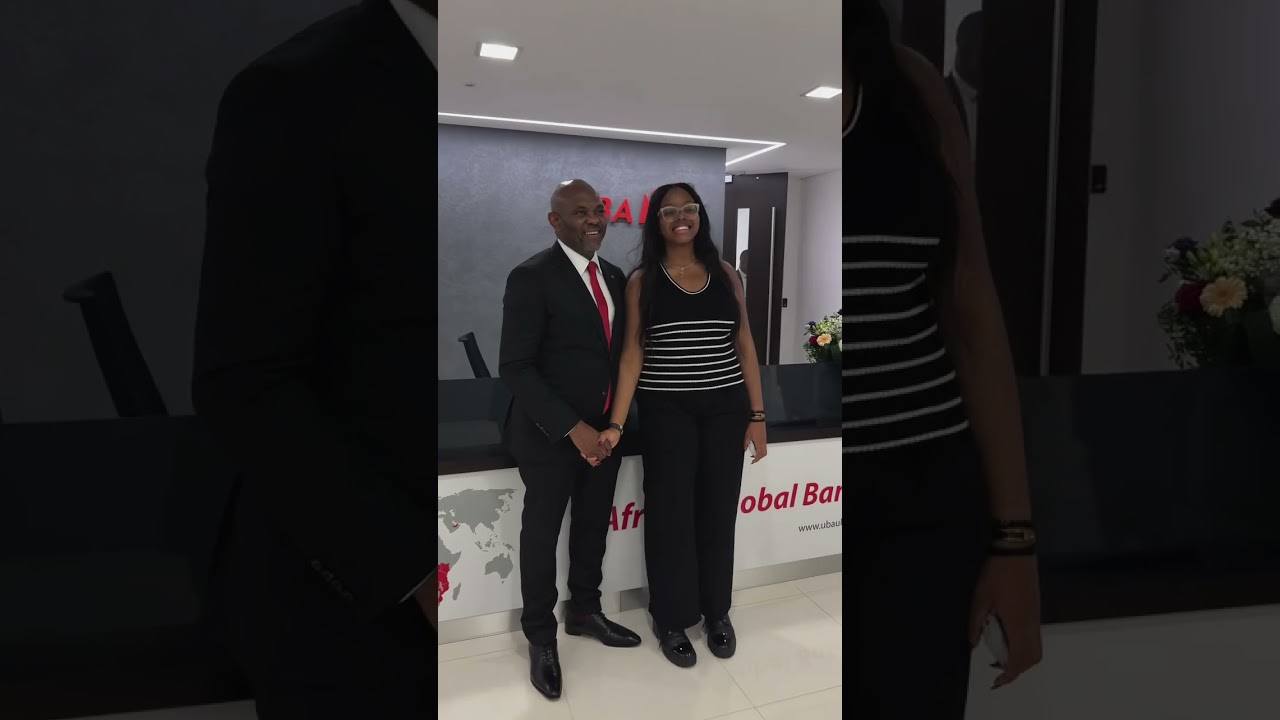 Arrival of the CEO of United Bank for Africa ( UBA) Tony Elumelu 🙏🙏