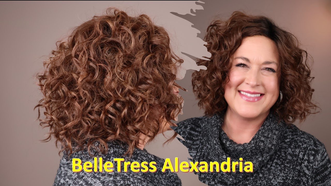 Belle Tress ALEXANDRIA in COLA WITH CHERRY 4R/6/350 | Brand new for 2023 | CURLY CURLY CURLY wig!