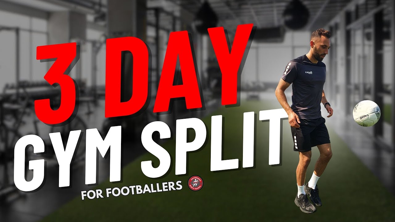 3 Day Gym Split For Footballers | Workout Template