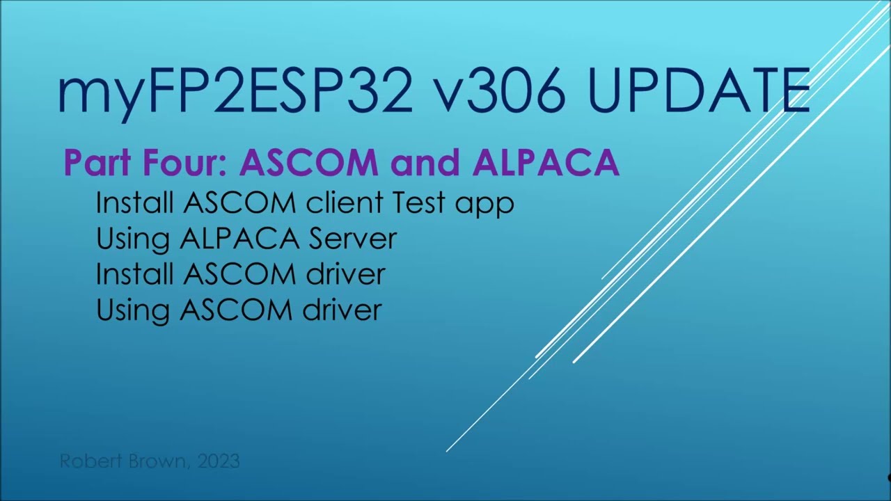myFP2ESP32 4 ASCOM and ALPACA