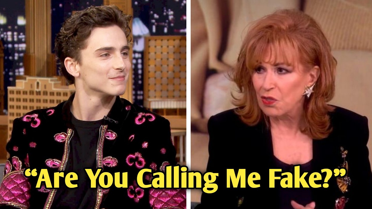 Timothée Chalamet SHOCKS Joy Behar Live on The View | Tense On-Air Debate
