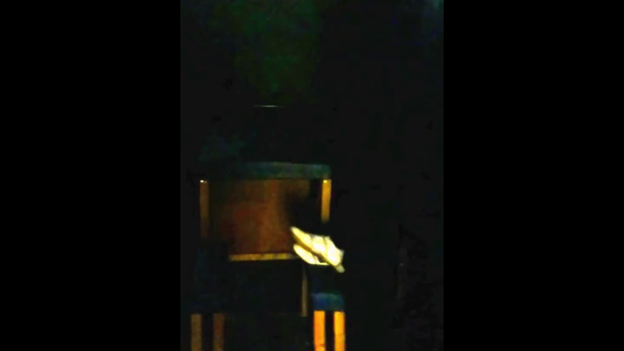 Guys on there knees in Blackpool.