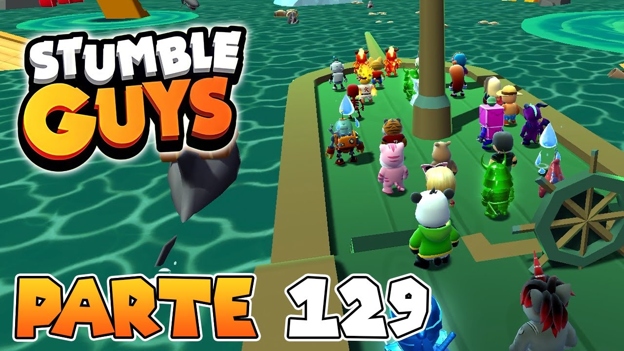 ¡NUEVO TORNEO CON TIBURONES! | PARTE #129 | STUMBLE GUYS