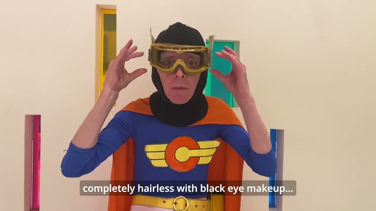 Captain Civilian visits The Cartoon Museum