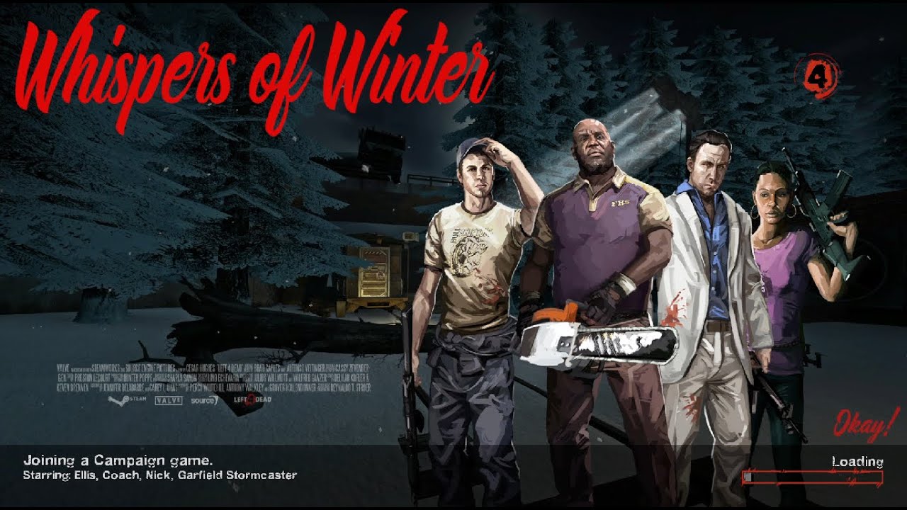 Left 4 Dead 2: Whispers Of Winter (Custom Campaign Playthrough With 8 Survivors)