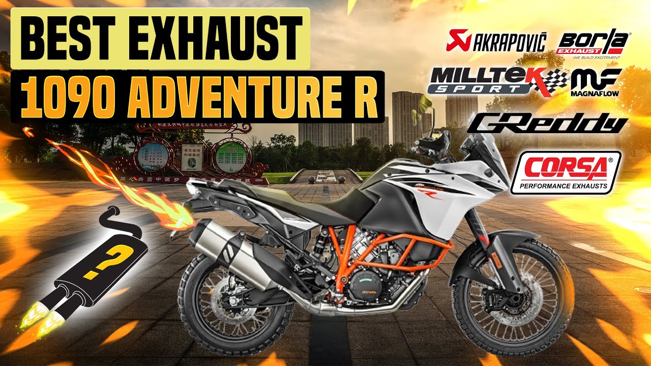 KTM 1090 ADVENTURE R Exhaust Sound🔥Akrapovic,Arrow,Fuel,GPR,LeoVince,Wings,Yoshimura