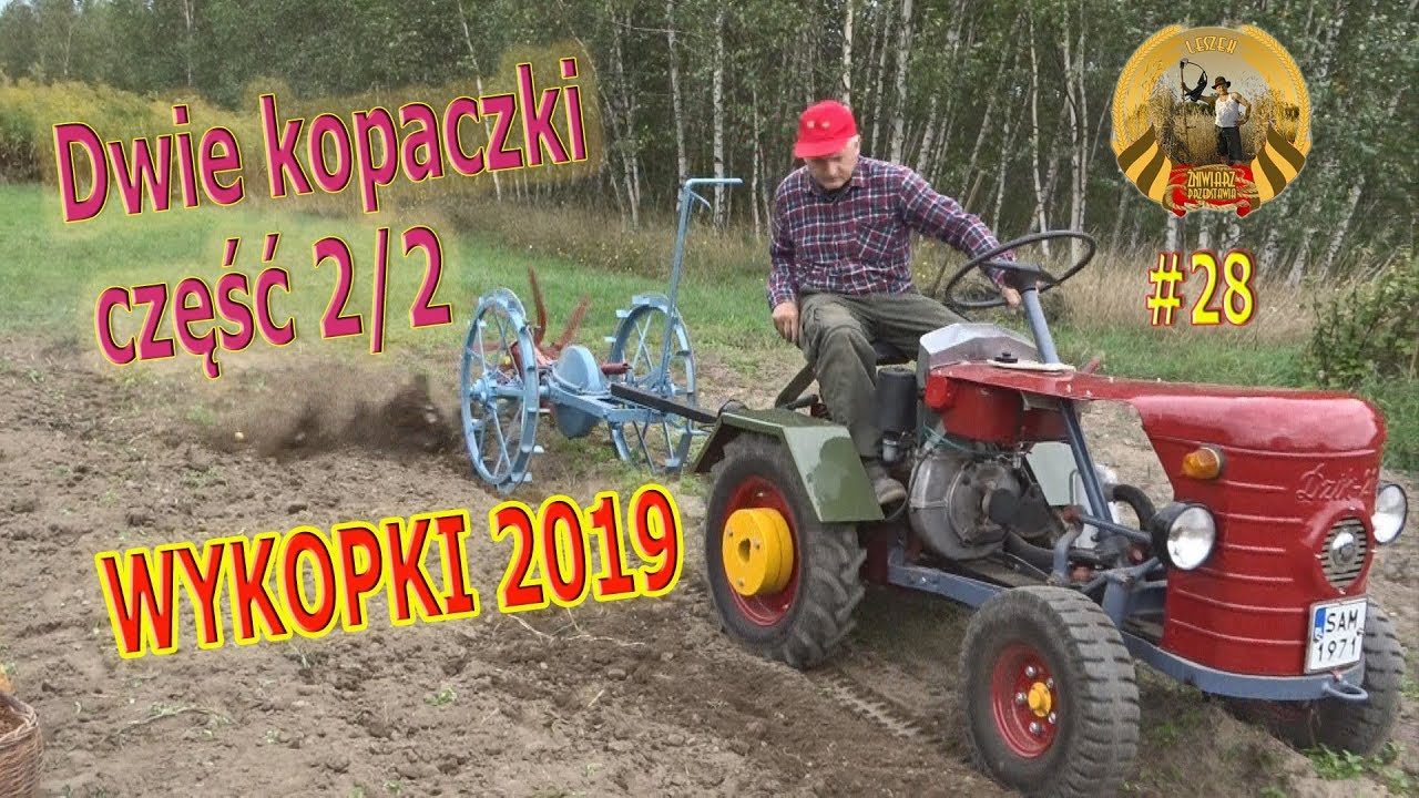 #28 Dwie kopaczki część 2/2 - WYKOPKI 2019 (Dzik 21 + kopaczka konna 602/01 KK)