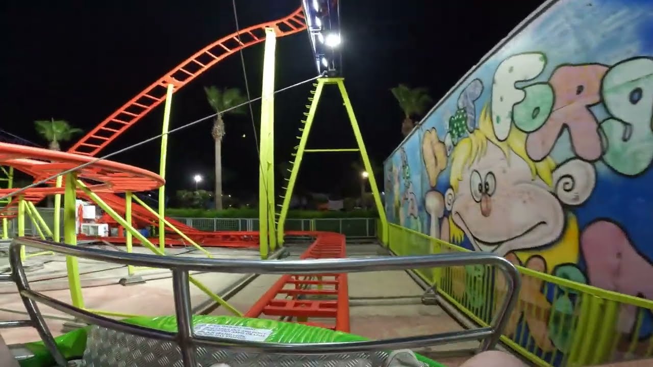 Wild Mouse Coaster [4K POV] Luna Park - Cyprus