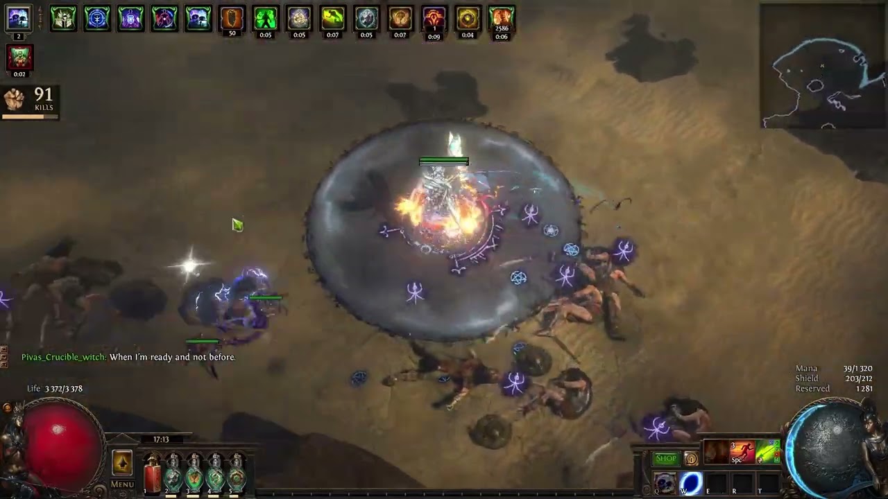 Path of Exile - Canyon map