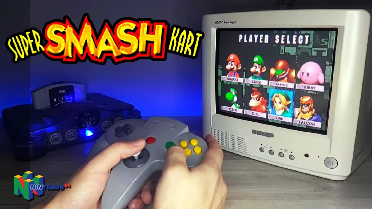 Super Smash Kart - Nintendo Ultra 64 Gameplay