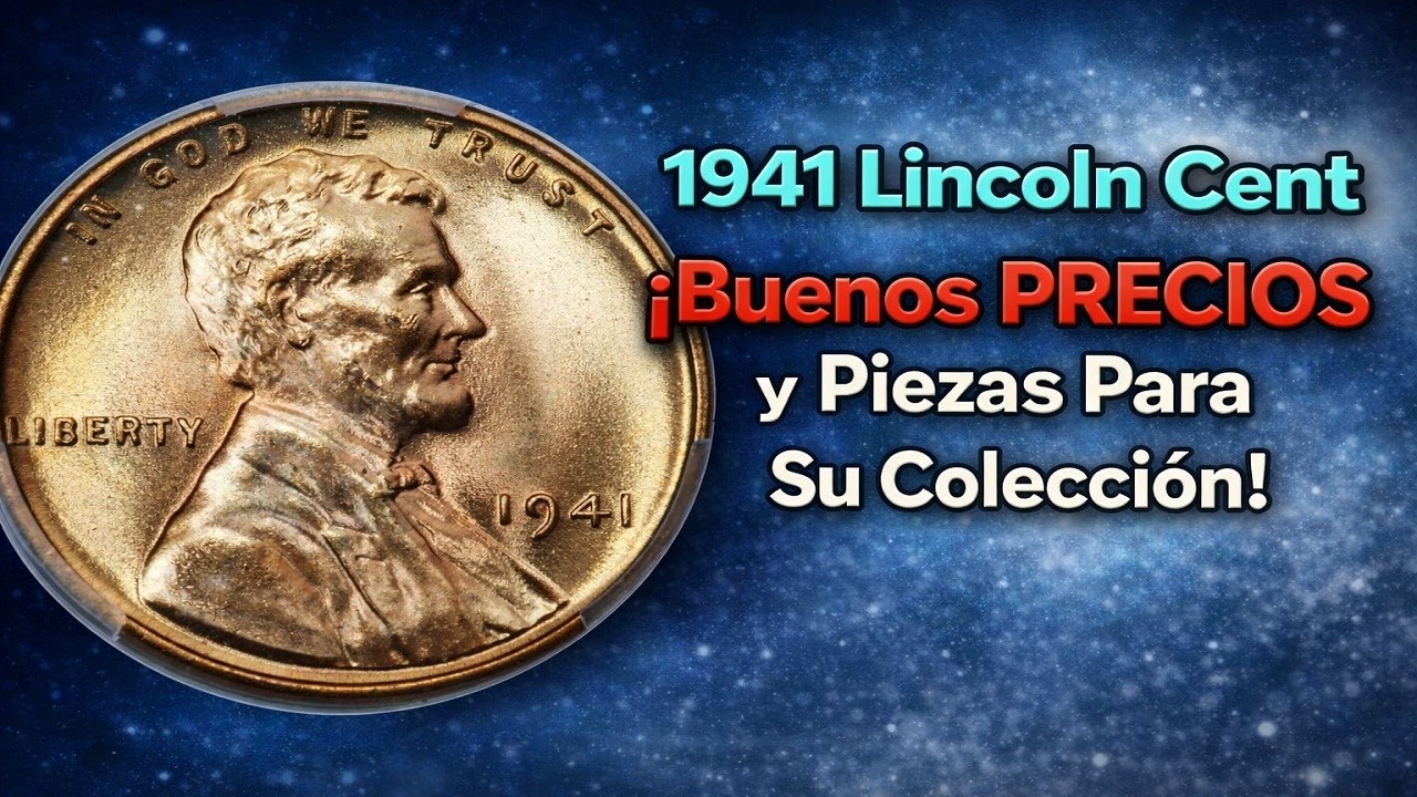 . (s) 1941 Lincoln Cent ¡Buenos PRECIOS y Piezas Para Su Colección!
