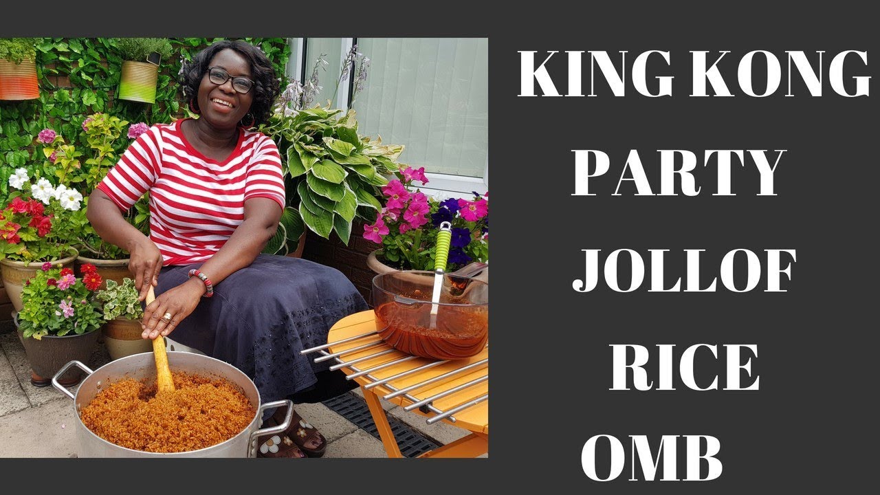 THE BEST TASTING PARTY JOLLOF RICE WITH TIPS: COOKING IN THE GARDEN WITH MAMA BETTY - EP6