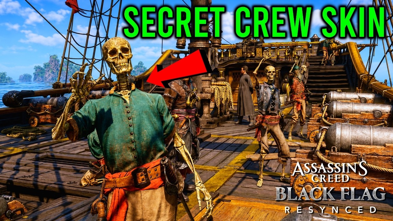 Black Flag Resynced: How To Unlock the Skeleton Crew Skin