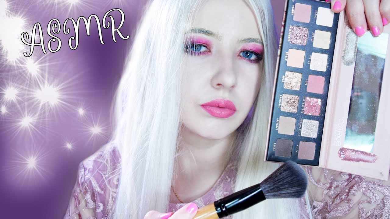 АСМР Вечерний МАКИЯЖ в ТРЕШ-САЛОНЕ ❌⭐ | Ролевая игра | ASMR roleplay MakeUp
