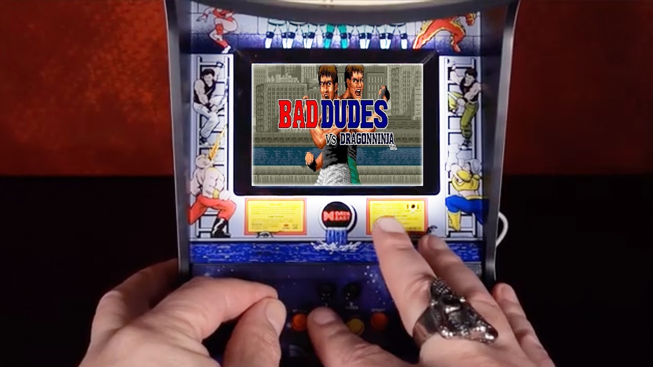 Unboxing the official Data East: Bad Dudes Vs Dragon Ninja Quarter Arcade! w/@JesterTester