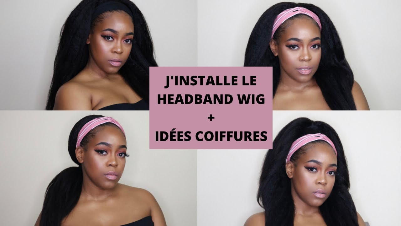 JE POSE MA PERRUQUE SANS TRESSE, SANS COLLE, SANS GEL!! SUPER FACILE! | Shelby bj