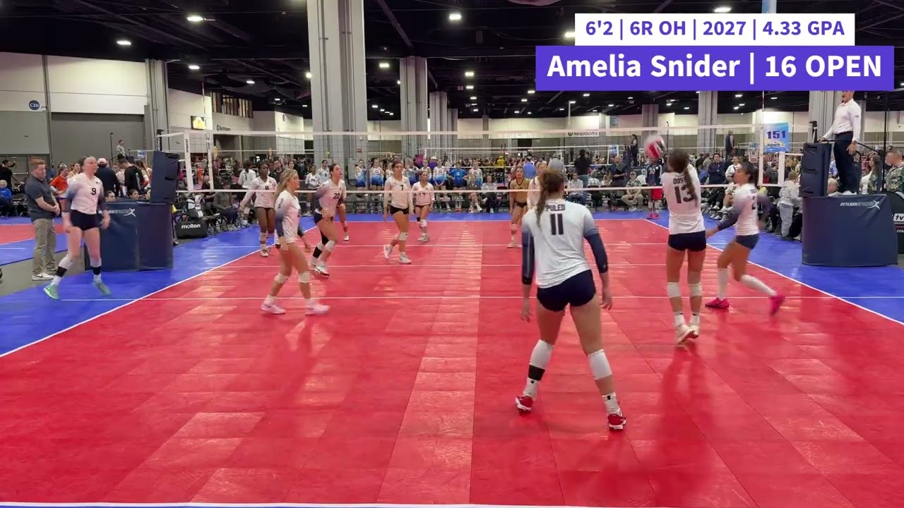 Amelia Snider Big South Highlights | 16 OPEN | 6'2 | 6R OH | 4.33.GPA