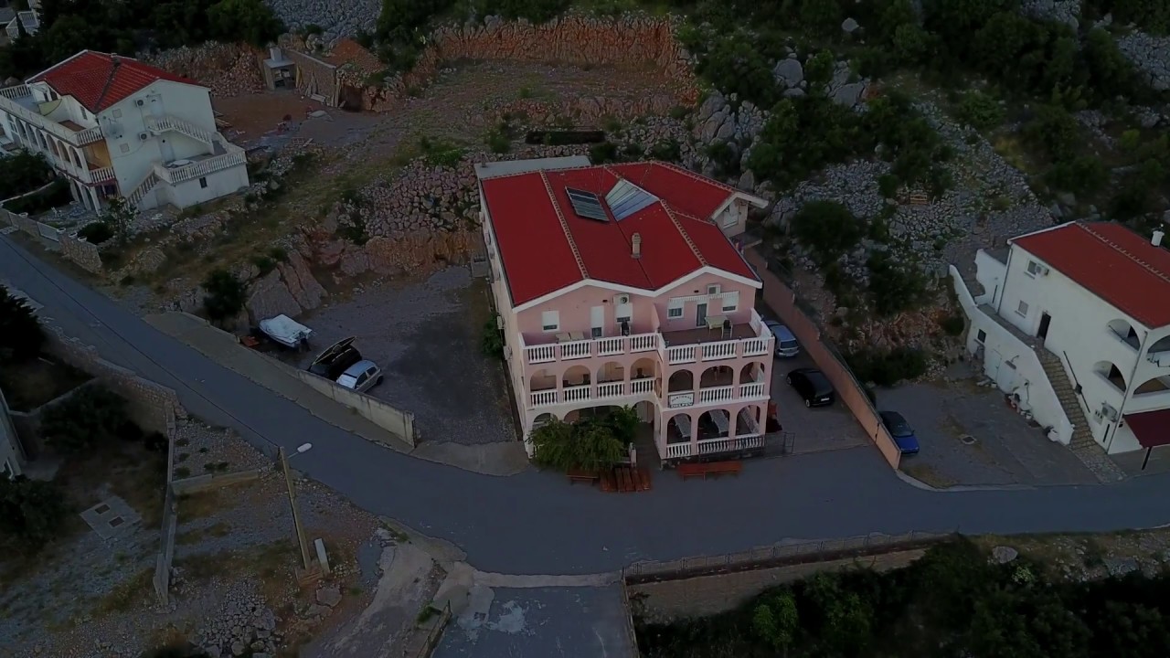 Badeurlaub in Kroatien. Ribarica, Karlobag. Aufnahmen mit GoPro und DJI Mavic Pro. 