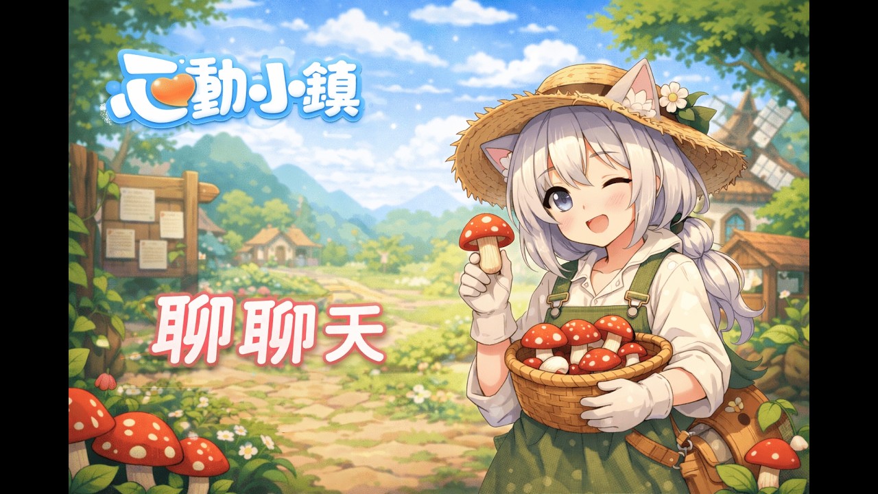 【心動小鎮】突發~裝潢進行中，想有人陪｜花薇眠🐱