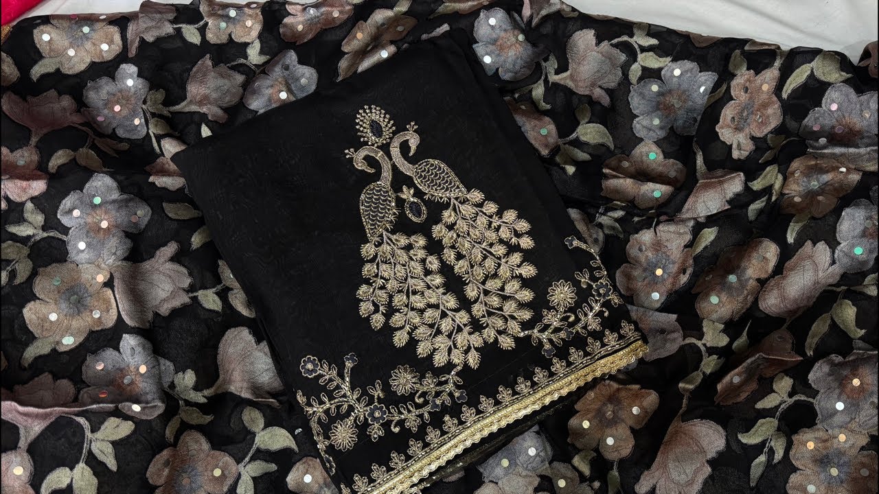 सोना भी सूट भी 🥳Braso Dupatta Fancy और जाम कॉटन Latest Designer सूटों के साथ लाइव 🎁❤️