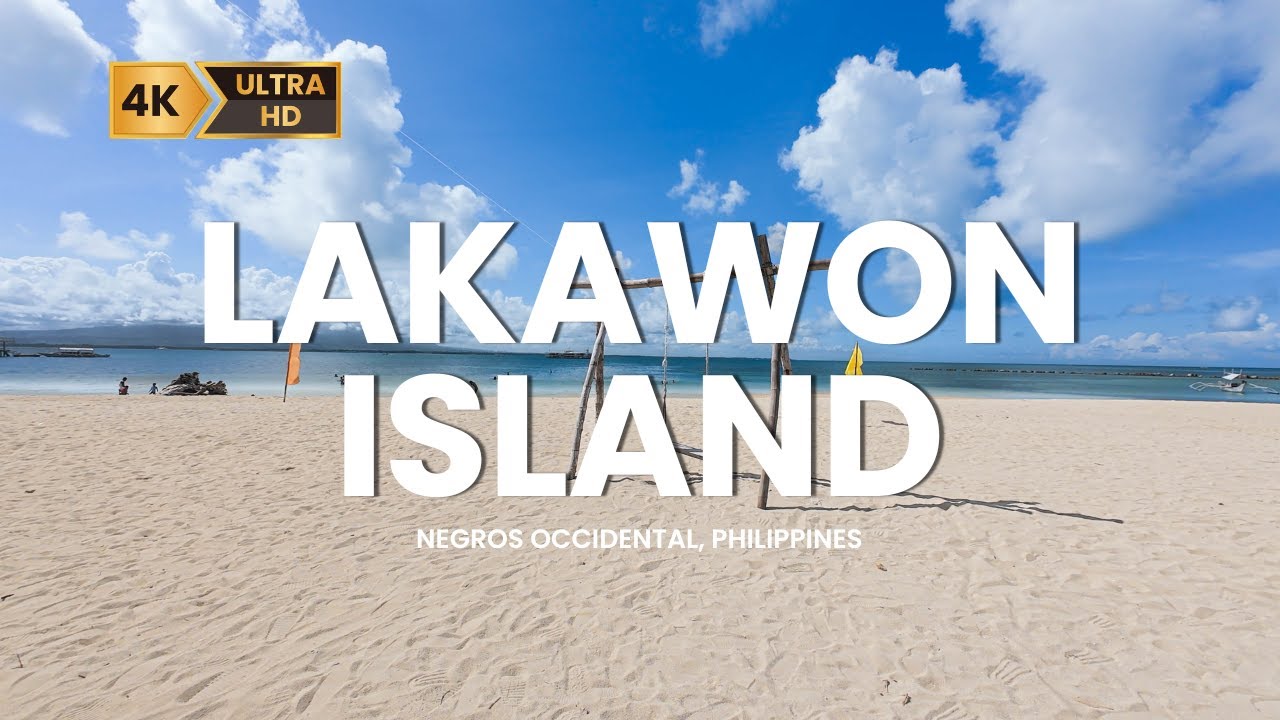 A Hidden Paradise in Negros 🇵🇭 | LAKAWON ISLAND Walking Tour 🌴2025