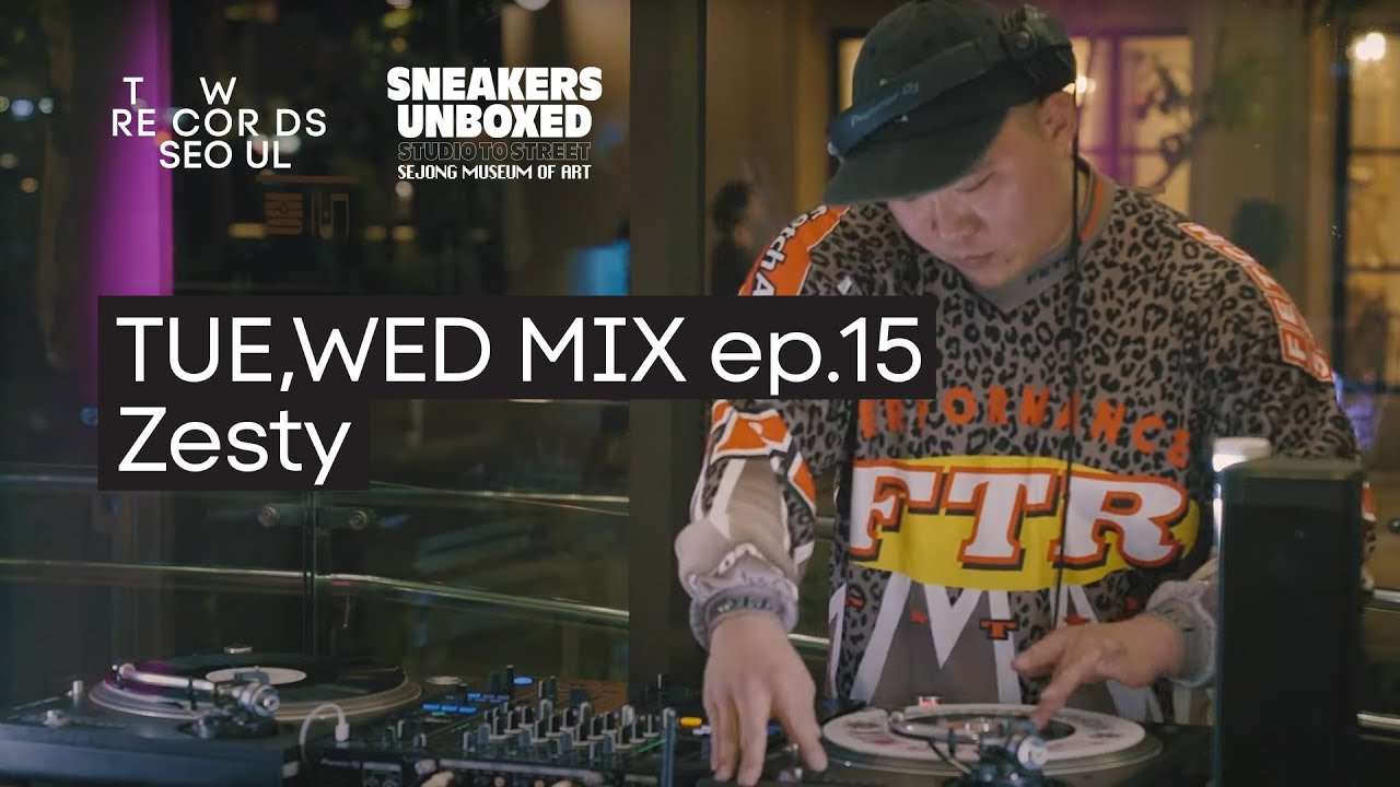 [ TUEWED_MIX ep#15 ] 'ZESTY(제스티)'님이 들려주는 편안하고 신나는 바이브의 소울, 훵크 뮤직 바이닐 믹스셋 (Full Vinyl Mix Set)@세종문화회관