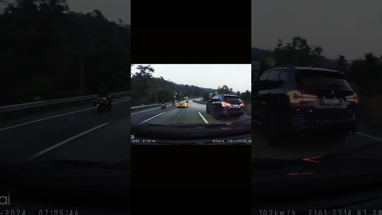 High speed on the highway #skyfall #car #speed #race